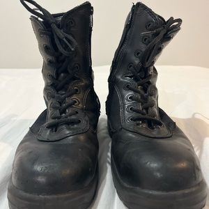 Red Wing Worx side zip duty boot
